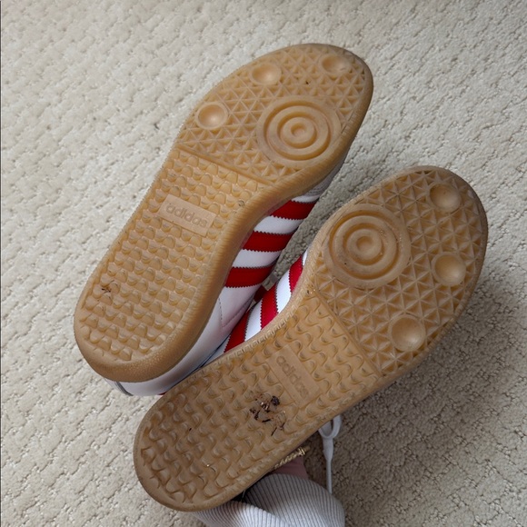 red and white adidas sambas!! - Picture 5 of 6